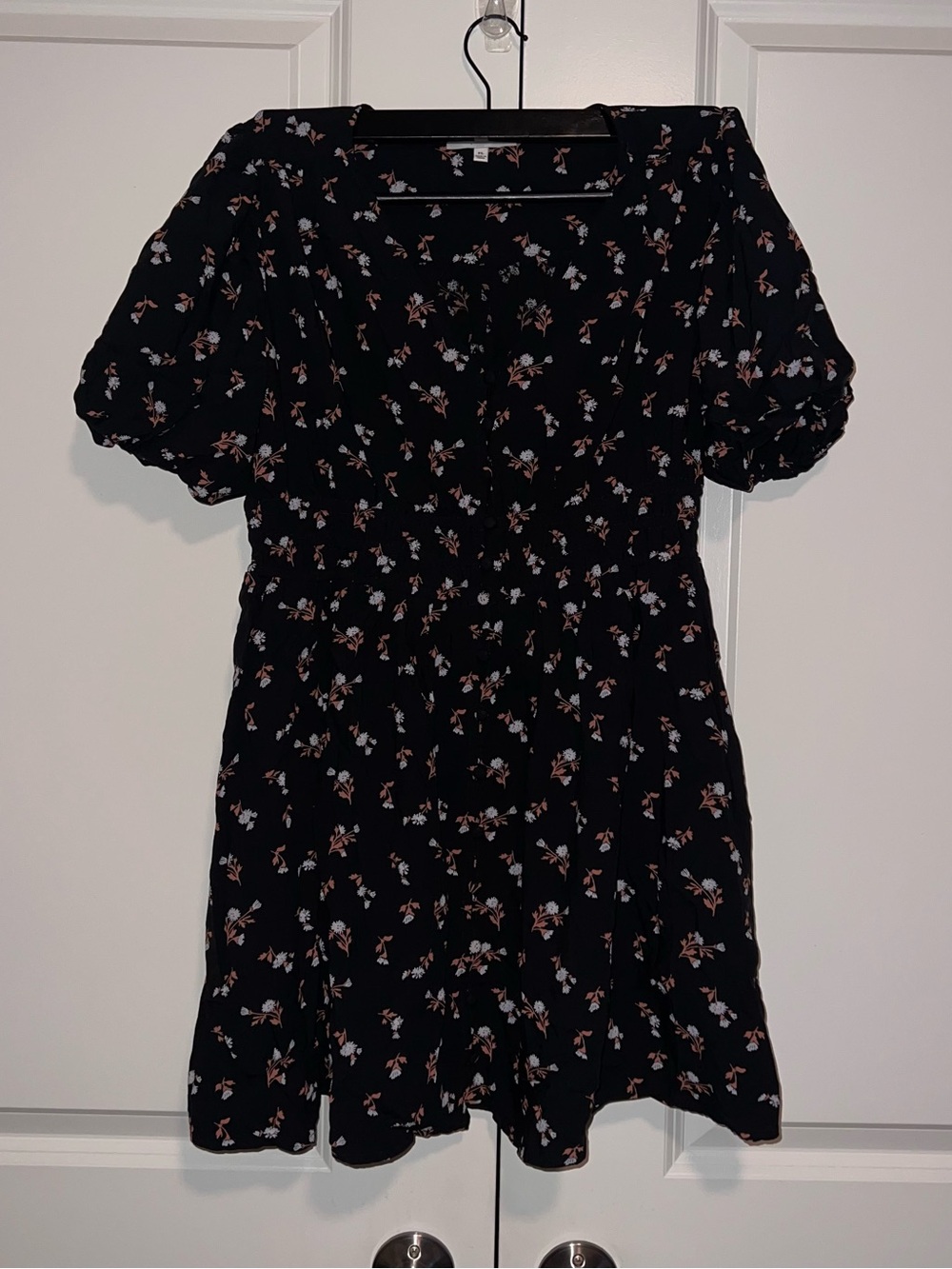Madewell Challis Sophia Mini Dress in Woodland Floral, Size PL